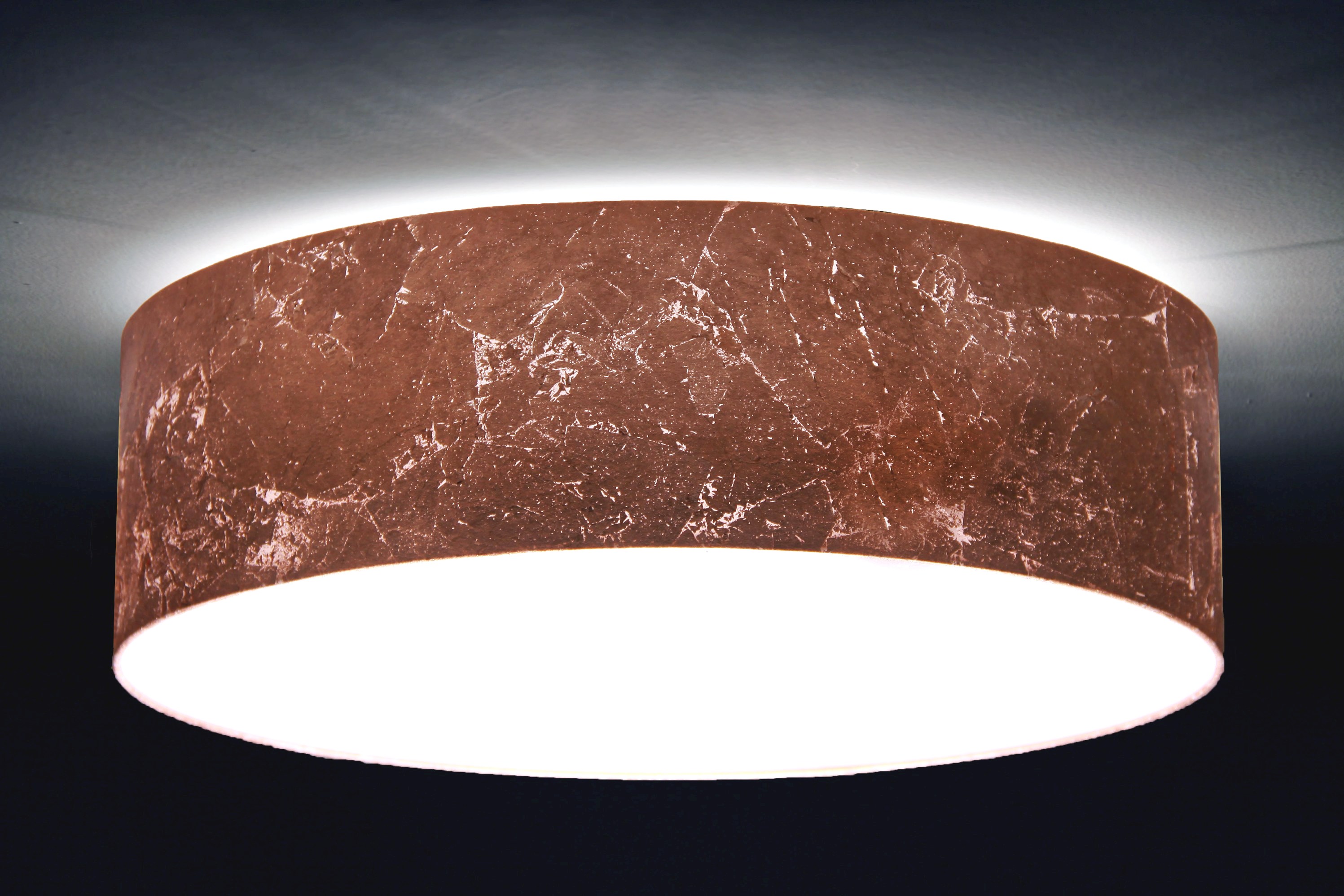 Deckenleuchte kupfer - Leuchtenmanufaktur Brodauf